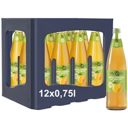 Spreequell Apfelschorle Direktsaft 12x0,75l Glas (MEHRWEG)