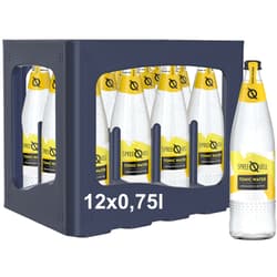 Spreequell Tonic Water 12x0,75l Glas (MEHRWEG)