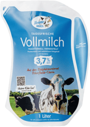 Hemme Milch Tagesfrische Vollmilch 3,7% Fett