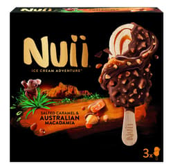 Nuii Salted Caramel & Australian Macadamia 3x90 ml