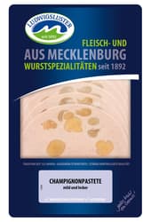 Ludwigsluster Champignonpastete in Scheiben