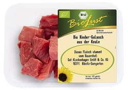 BioLust BIO Rinder Gulasch aus der Keule