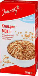 Everyday crunchy muesli less sweet