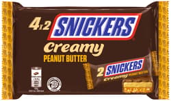 Snickers Creamy Peanut Butter Schokoriegel Multipack