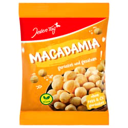 Jeden Tag Macadamia-Nüsse