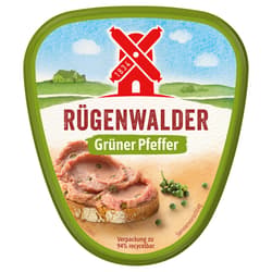 Rügenwalder Mühle Feine Teewurst grüner Pfeffer