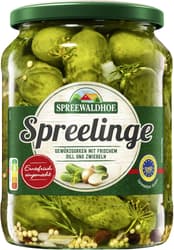 Spreewaldhof Spreelinge pickled gherkins