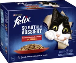 Felix So GUT wie es AUSSIEHT Geschmacksvielfalt vom Land in Gelee