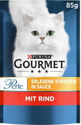 Purina GOURMET Perle Erlesene Streifen mit Rind