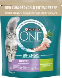 Purina ONE BIFENSIS Sensitive Rich in Turkey and Rice