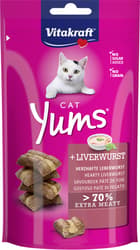 Vitakraft Katzensnack Cat Yums + Leberwurst