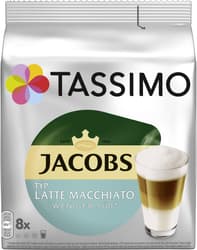 Tassimo Jacobs Latte Macchiato weniger süß