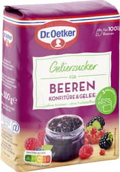Dr. Oetker Gelierzucker für Beerenkonfitüre