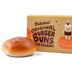 Bekarei Original Burger Bun Mix Sesam 4 Buns