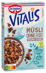 Vitalis no added sugar crunchy chocolate