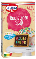 Dr. Oetker For Letters Fun Colorful Mix