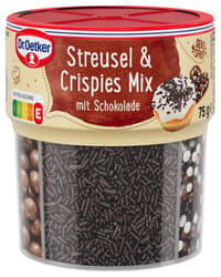 Dr. Oetker Streusel & Crispies Mix with chocolate