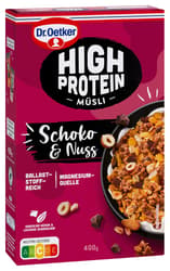Dr. Oetker High Protein Müsli Schoko & Nuss