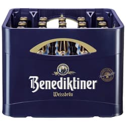 Benediktiner Weissbier Alkoholfrei Kiste 20x0,5 (MEHRWEG)