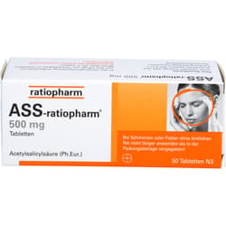 ASS ratiopharm 500 mg tablets