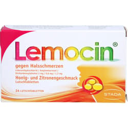 LEMOCIN gegen Halsschmerzen Honig-u.Zitroneng.Lut.