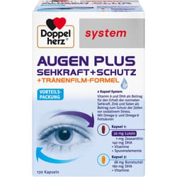 DOPPELHERZ eyes plus vision+protection system capsules.