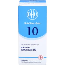 BIOCHEMIE DHU 10 Natrium sulfuricum D 6 Tabletten