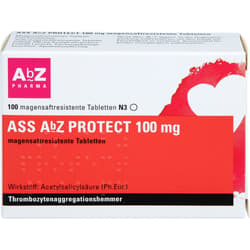ASS AbZ PROTECT 100 mg gastric juice resistant tablet.