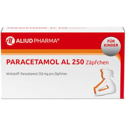 PARACETAMOL AL 250 infant suppositories