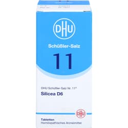 BIOCHEMIE DHU 11 Silicea D 6 Tabletten