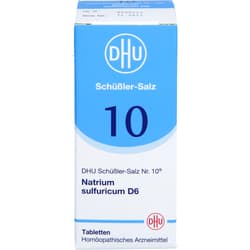 BIOCHEMIE DHU 10 Natrium sulfuricum D 6 Tabletten