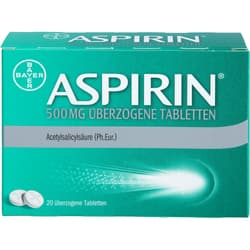 ASPIRIN 500 mg coated tablets