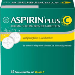 ASPIRIN plus C effervescent tablets