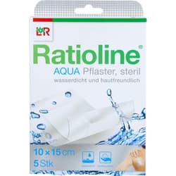 RATIOLINE aqua shower plaster Plus 10x15 cm sterile
