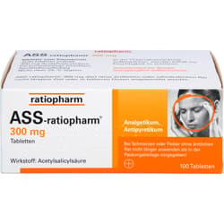 ASS ratiopharm 300 mg tablets