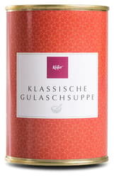Käfer klassische Gulaschsuppe