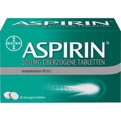 ASPIRIN 500 mg coated tablets