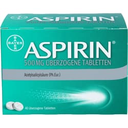 ASPIRIN 500 mg coated tablets