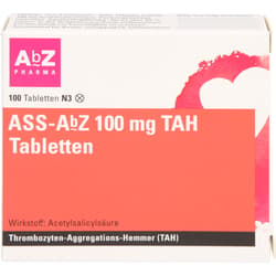 ASS AbZ 100 mg TAH tablets
