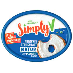 Simply V Streichzart Natur VEGAN