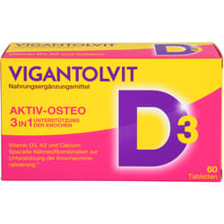 VIGANTOLVIT Vitamin D3 K2 Calcium Film-coated Tablets