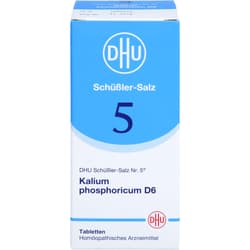 BIOCHEMIE DHU 5 Kalium phosphoricum D 6 Tabletten