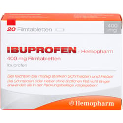 IBUPROFEN Hemopharm 400 mg film-coated tablets