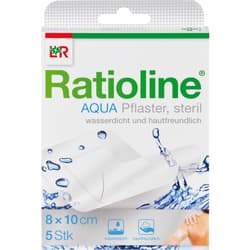 RATIOLINE aqua shower plaster Plus 8x10 cm sterile
