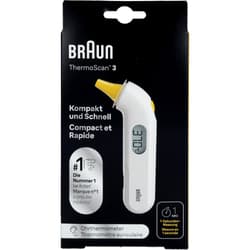 BRAUN THERMOSCAN 3 infrared ear thermometer