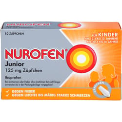 Nurofen Junior 125 mg suppositories