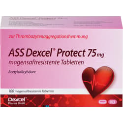 ASS Dexcel Protect 75 mg gastric juice tablets