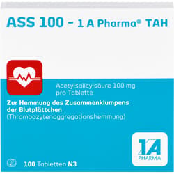 ASS 100-1A Pharma TAH tablets