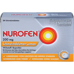 NUROFEN 200 mg orodispersible tablets Lemon