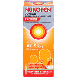 NUROFEN Junior Fieber-u.Schmerzsaft Erdbe.40 mg/ml